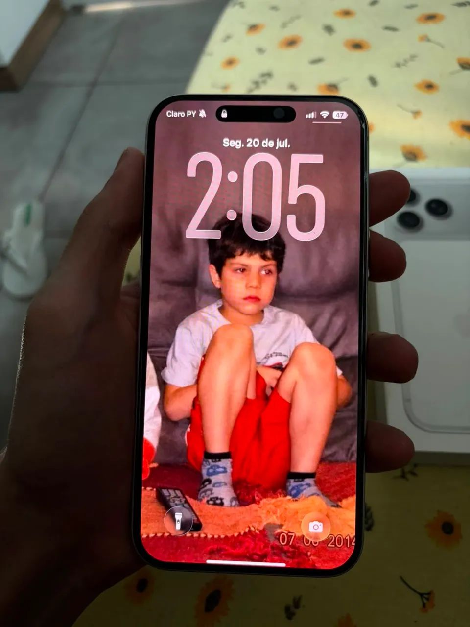 Iphone 17 pro max 256gb (branco)