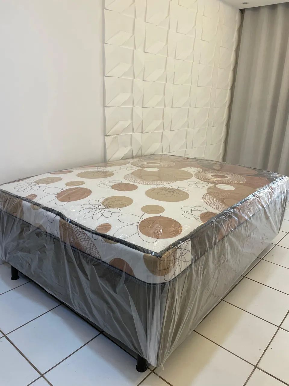 Cama casal molas ensacadas 