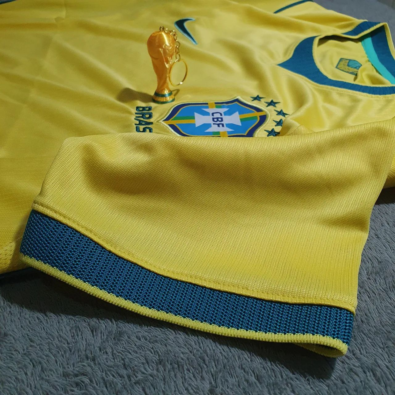Camisa Do Brasil Amarela 2026 Versão Torcedor - Foto 4
