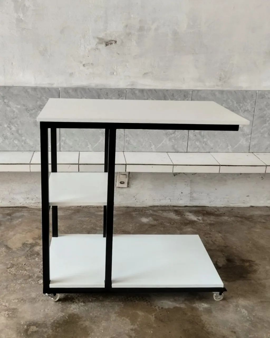 Mesa multifuncional com rodinhas | móvel industrial  - Foto 3