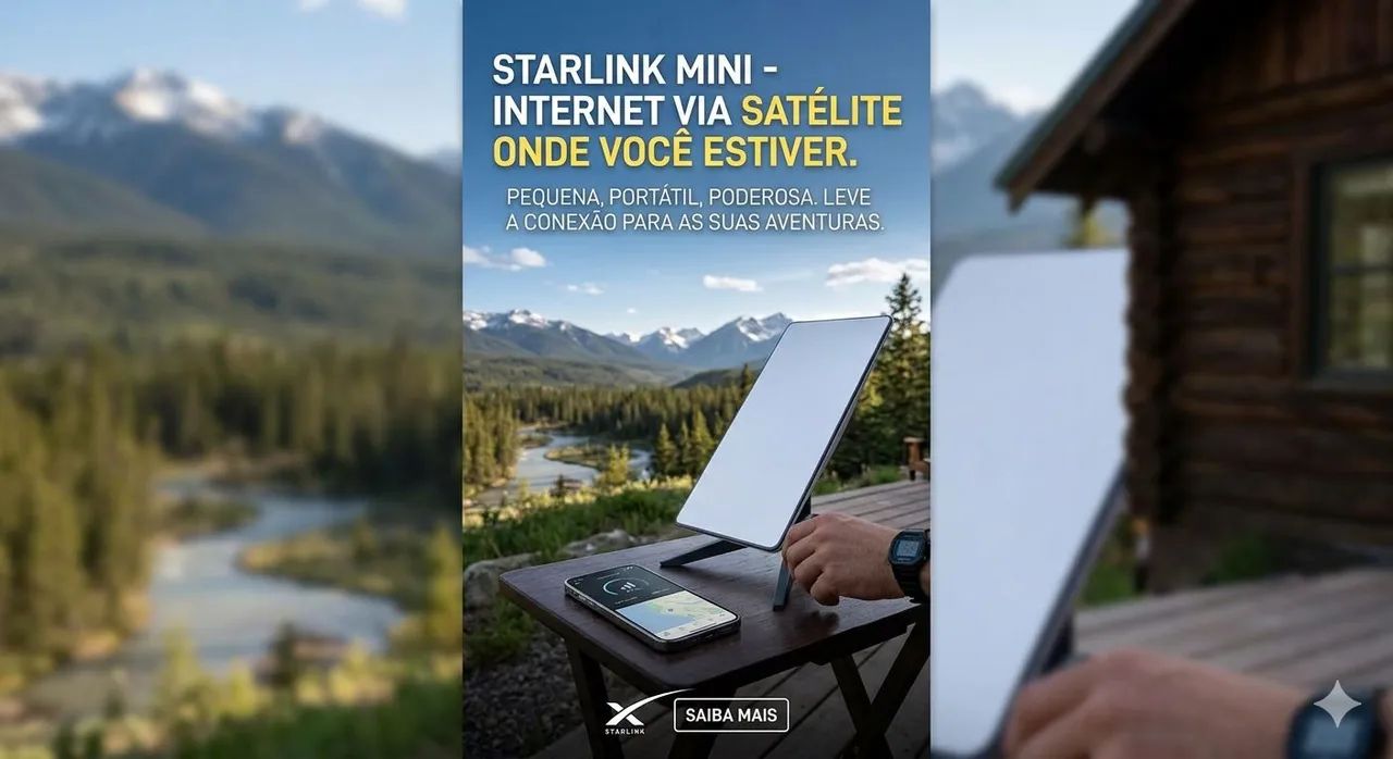 Antena Starlink mini