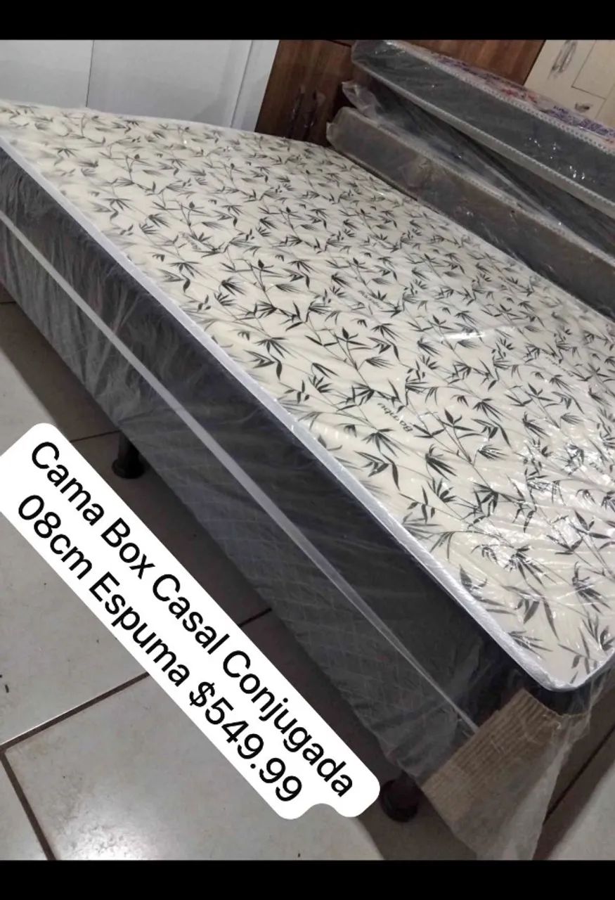Cama Box Casal a partir de $350.00 Novas  - Foto 4