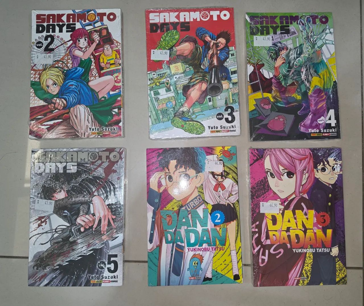 Manga Sakamoto Days e Dan Da Dan