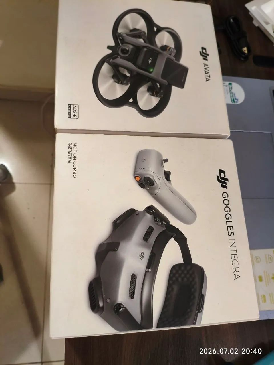Dji Avata 1 Rc motion 2 combo Explorer 1 bateria