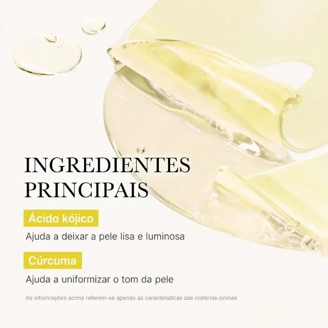 Kit 4 Máscaras Medicube Kojic Acid Turmeric Gel 28g - Foto 4