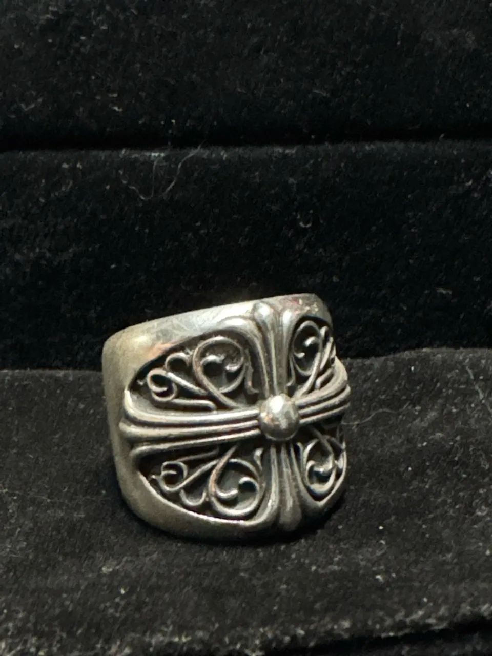 Chrome hearts oval classic ring 