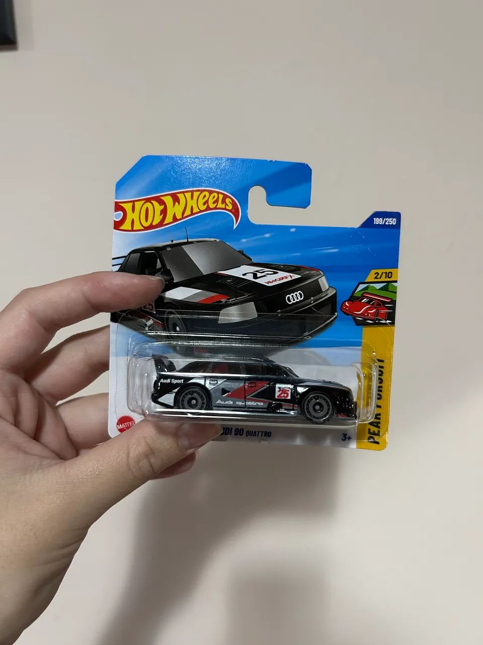 Hot Wheels Audi 90 Quattro preto