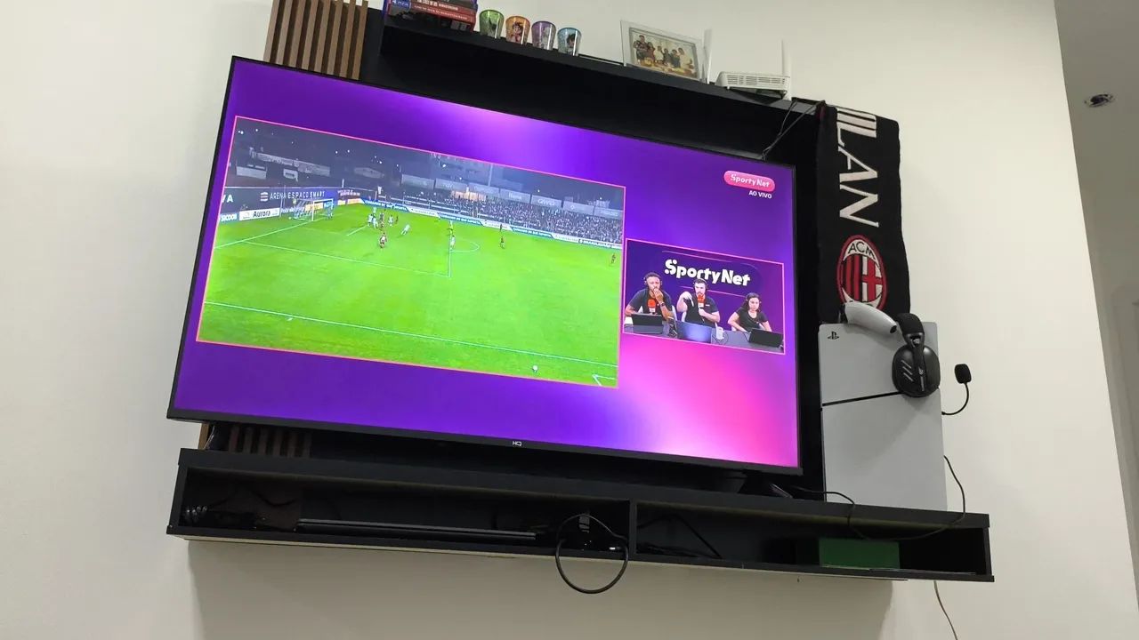 Tv HQ 50 polegadas 4K 1500 - Foto 3
