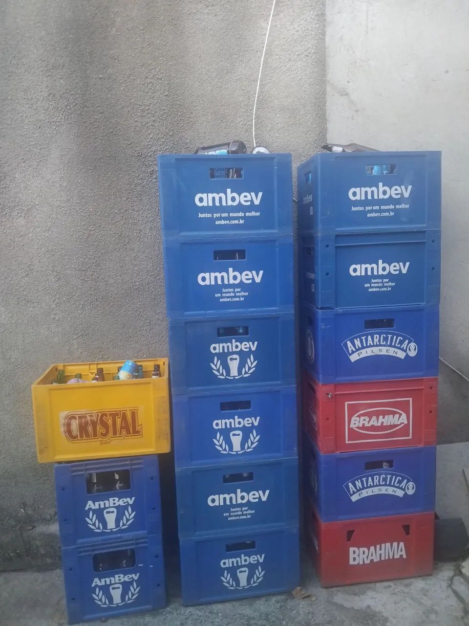 Caixas de cervejas com engradado de litrao  - Foto 2