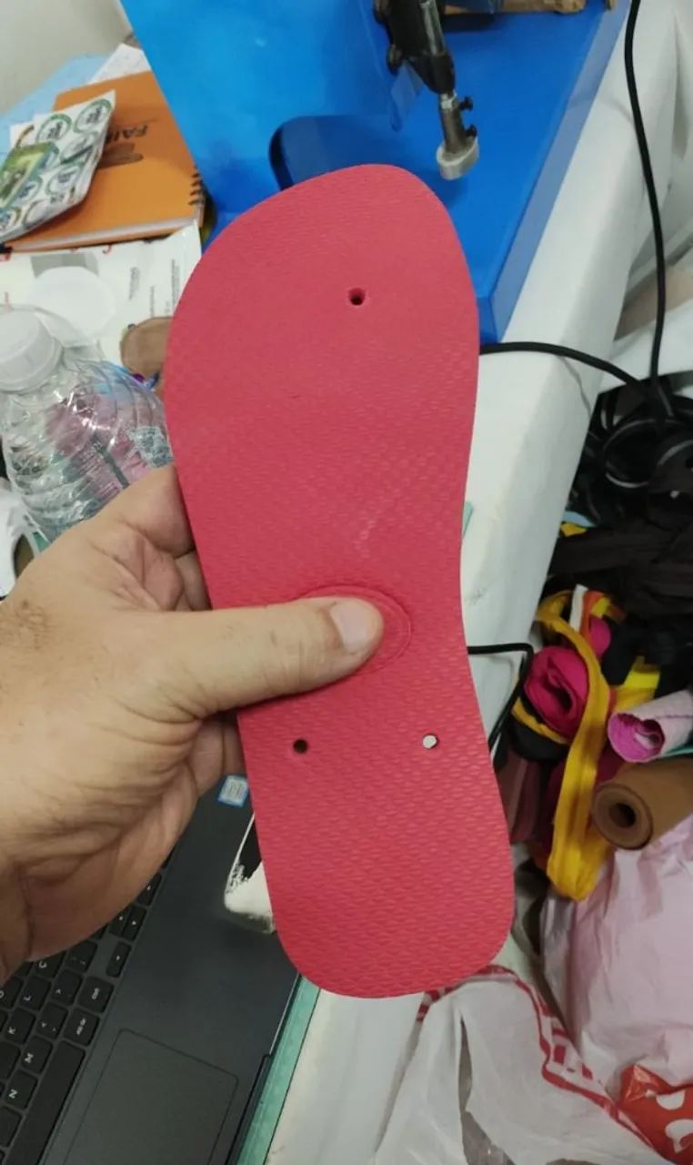 Borracha 100% natural para fabricação de Chinelos - Foto 2