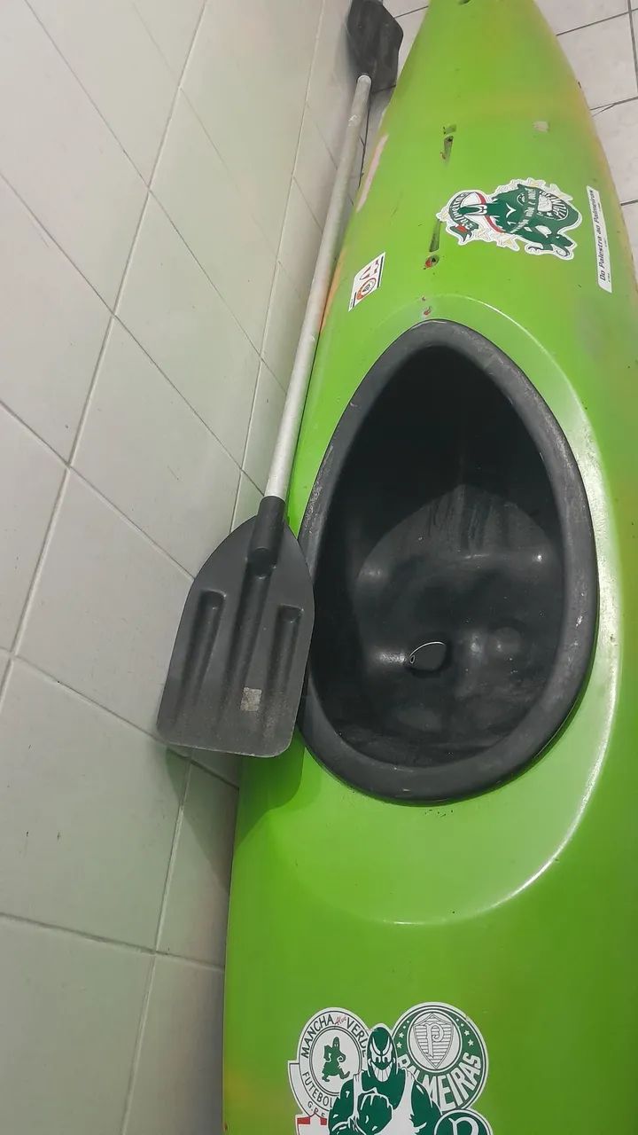 Caiaque com remo, preço  ótimo. - Foto 4