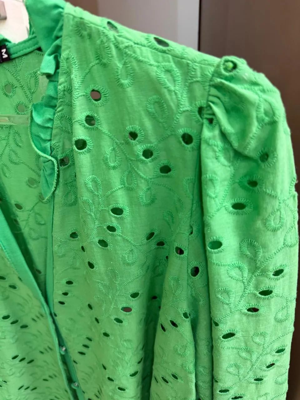 Camisa em lese manga longa tamanho M - Foto 2