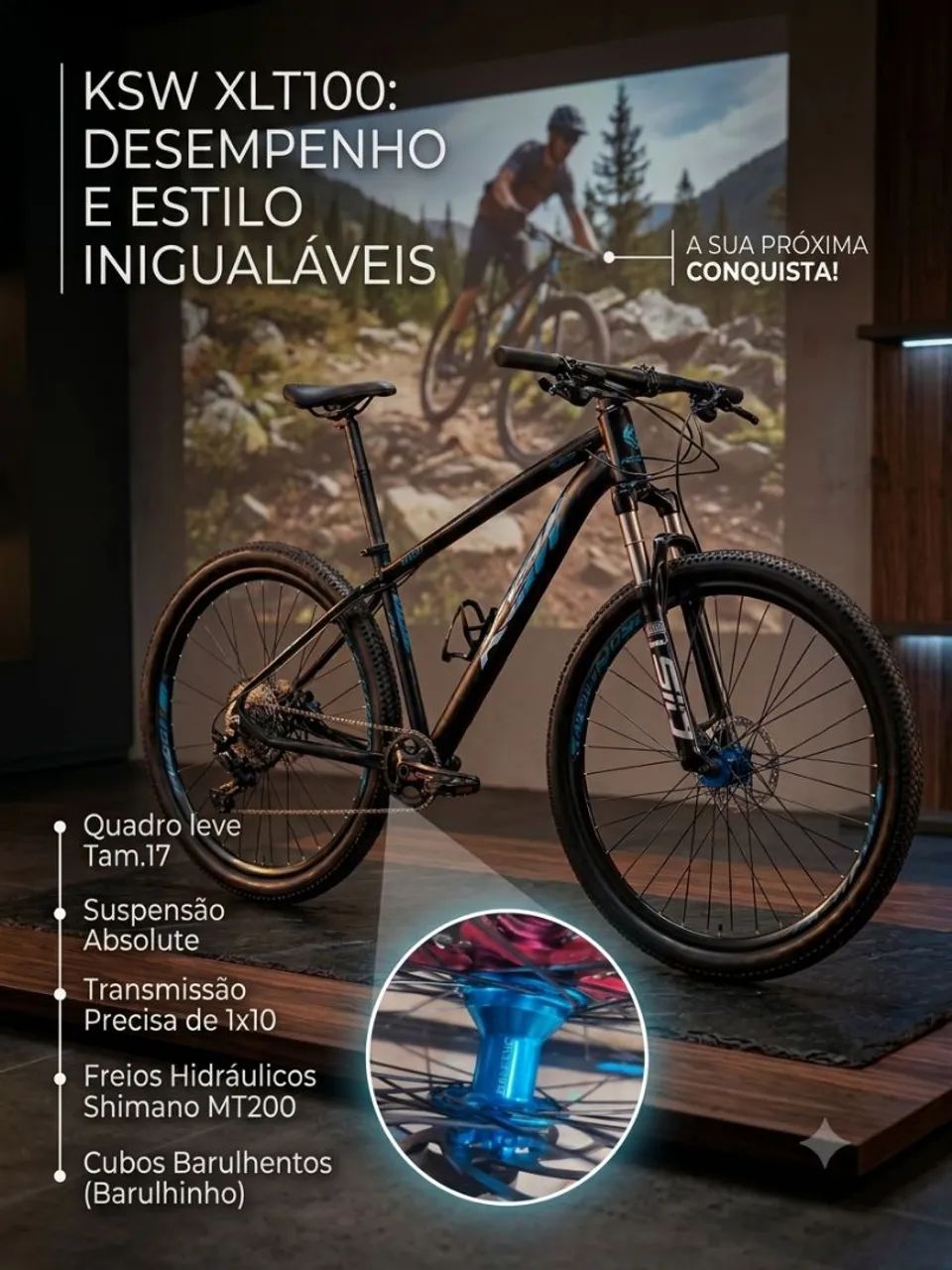 Bike aro 29 KSW 