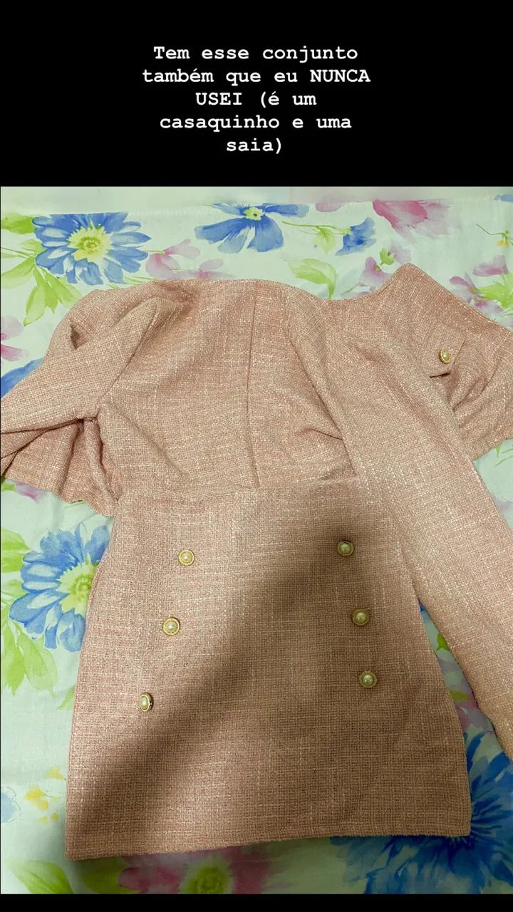 Conjunto rosa 