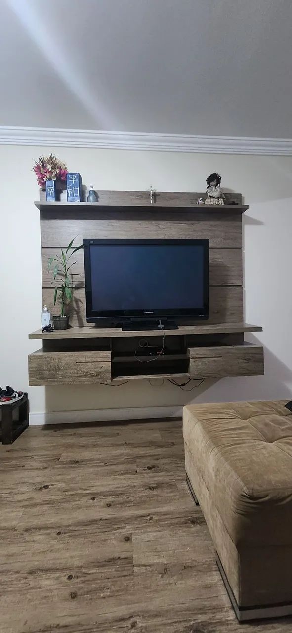Painel com Rack com 2 gavetas 1,80x1,80 