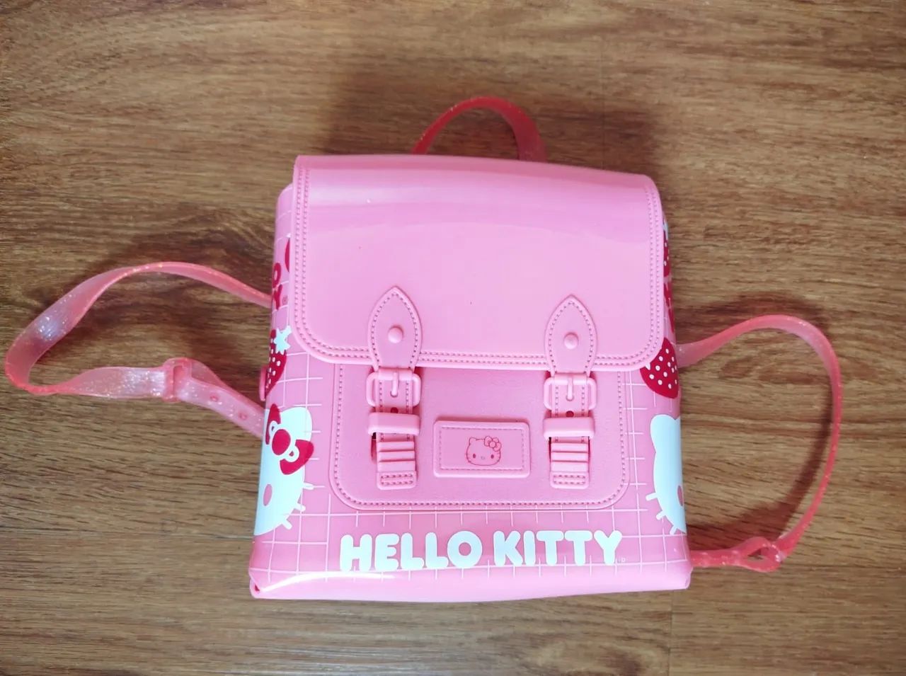 Mochila Pequena Hello Kitty Grendene Kids Nova - Foto 2
