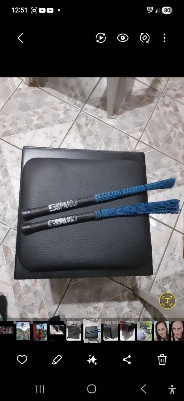 Cajón Spark 2 vassouras e Bag - Foto 3
