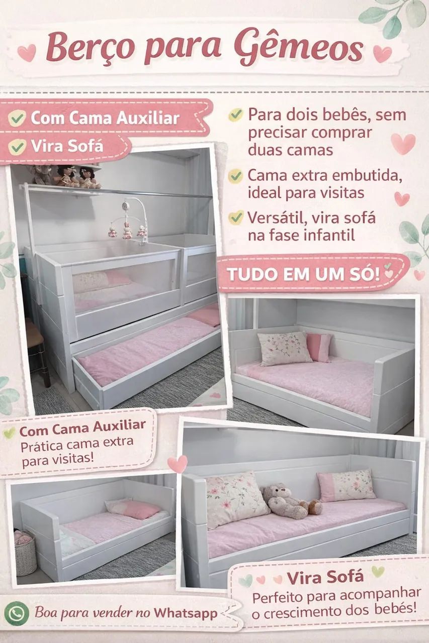 Berço para Gêmeos