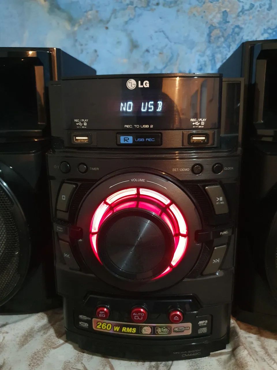 Microsystem LG bluetooth aceito cartão e pix  - Foto 2