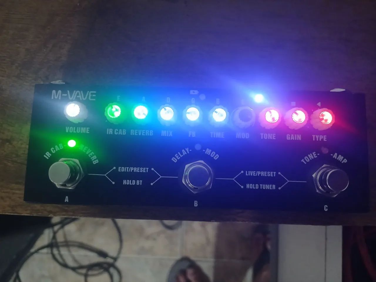 Pedal guitarra 