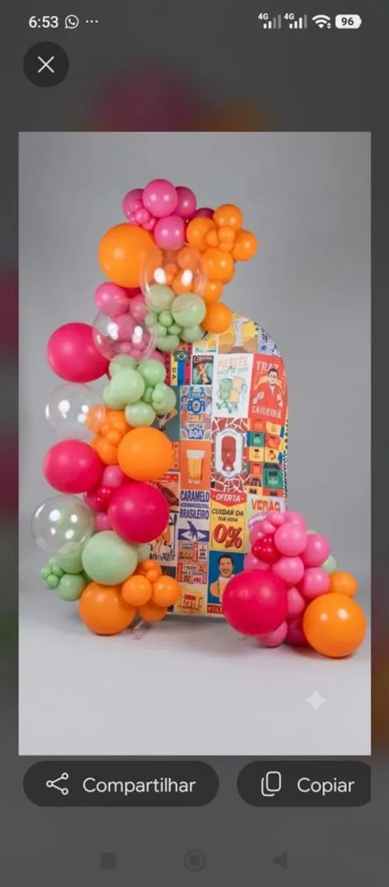 Faz-se decoração de festas e eventos/lojas e vitrines/ pegue e monte