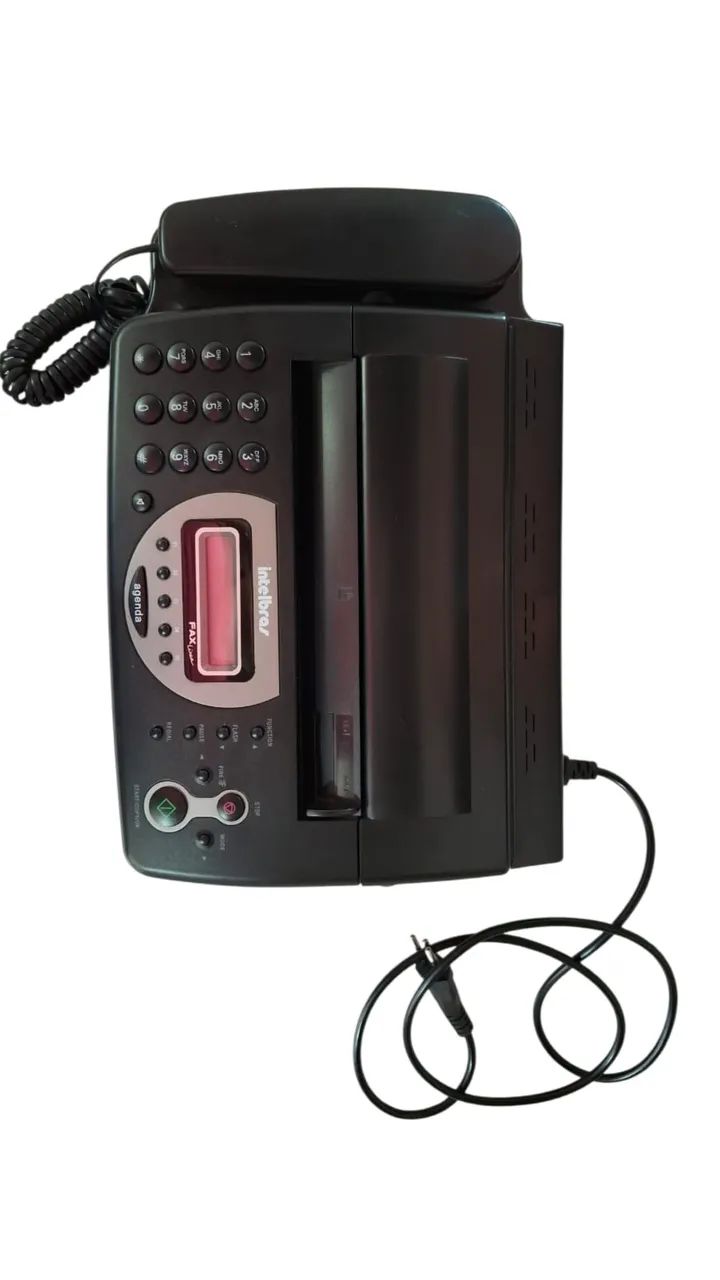 Fax Intelbras F312/BRB Linea Grafite com Telefone  - Foto 5