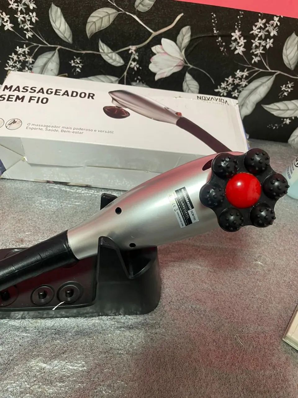 massageador na caixa seminovo carregavel - Foto 2