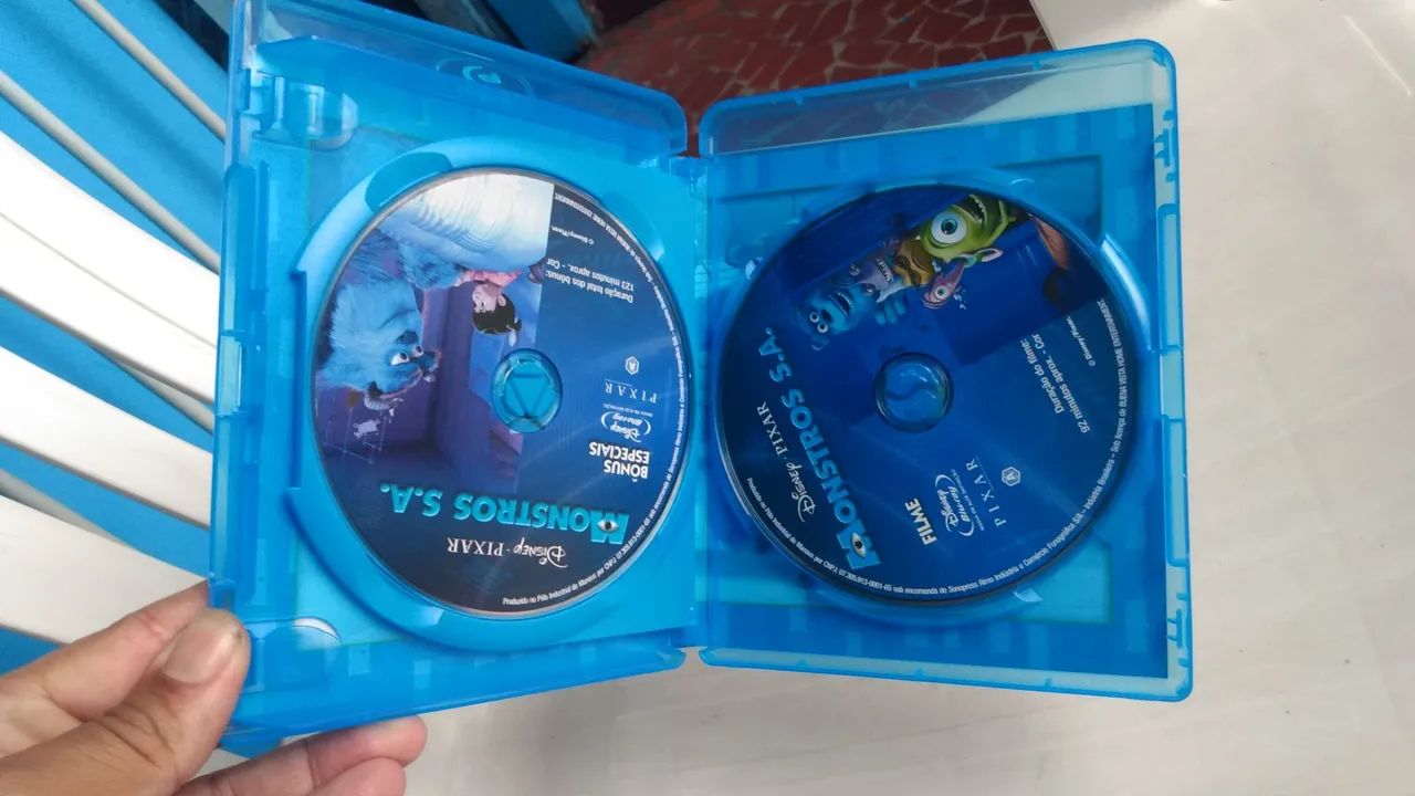 Filme bluray duplo original monstros S. A.  - Foto 3