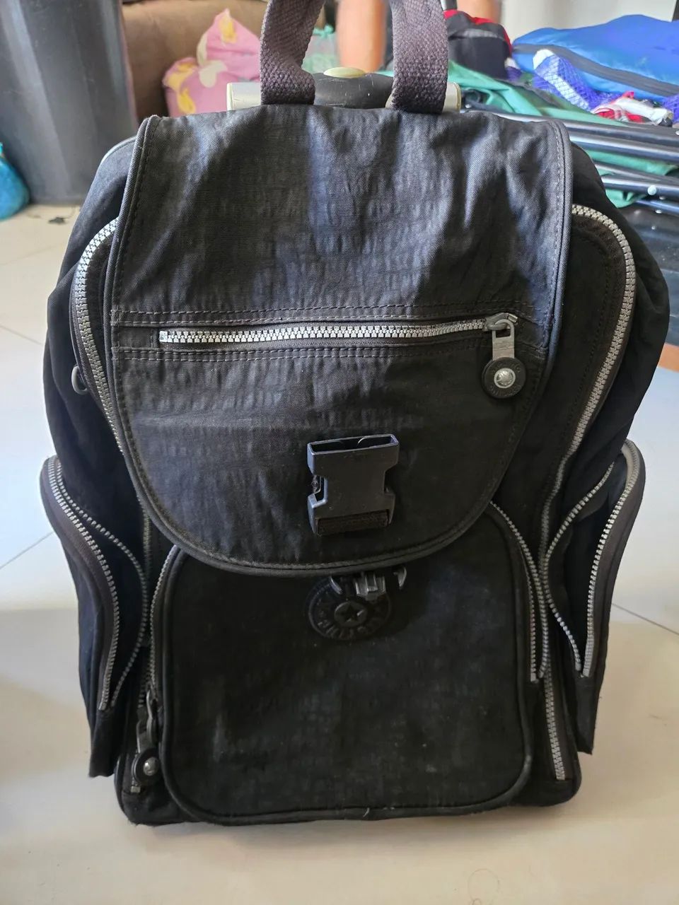 Mochila preta Kipling