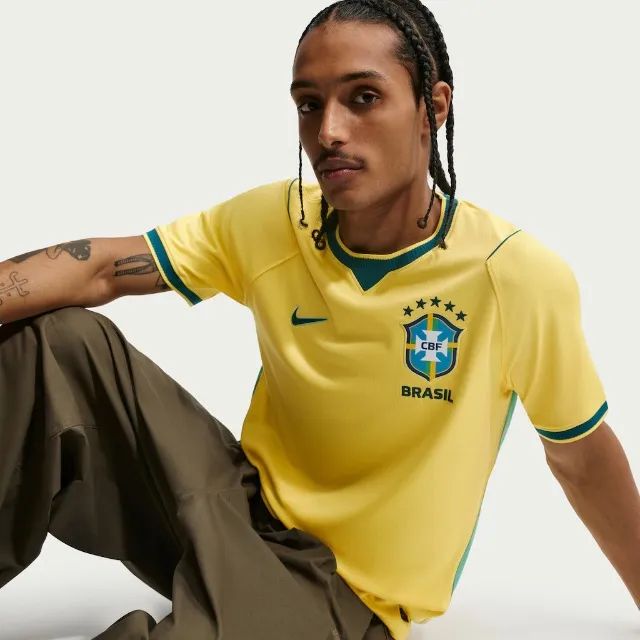 Camiseta Brasil Nike Original GG
