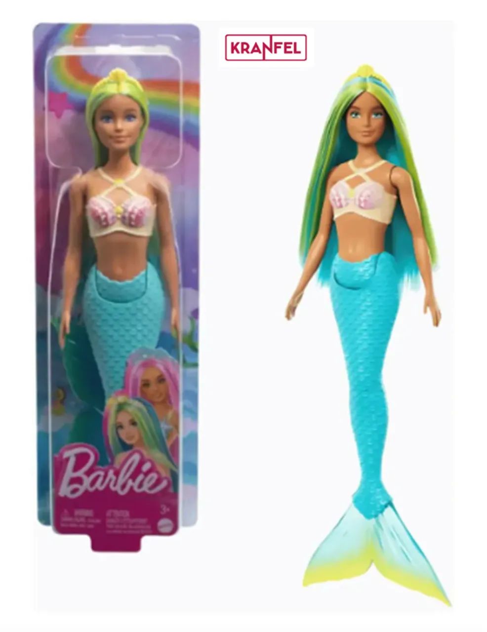 Boneca sereia nova na caixa original - LACRADA