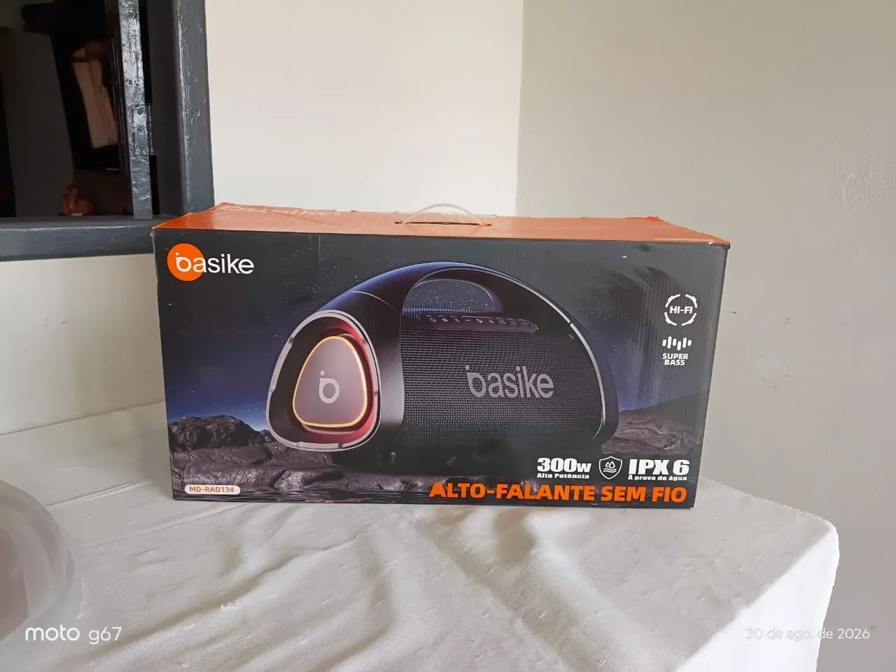 Vendo caixa basike 300w boombox - Foto 2