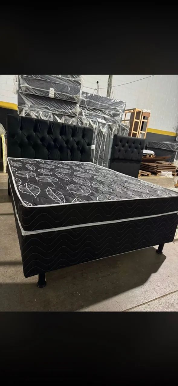 Cama box casal 