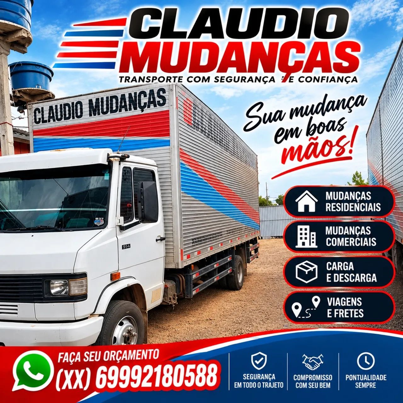 Caminhão de mudança 