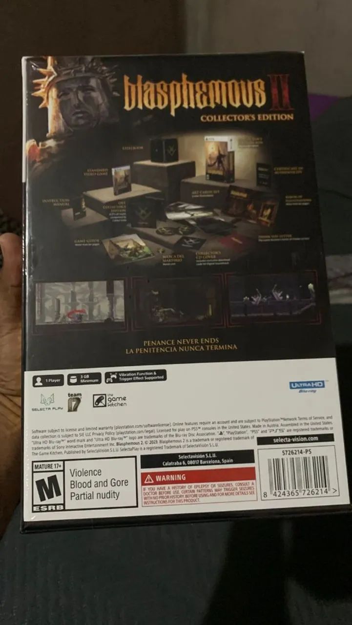 Blasphemous 2 Collectors Edition PS5 Lacrada! - Jogos de Vídeo