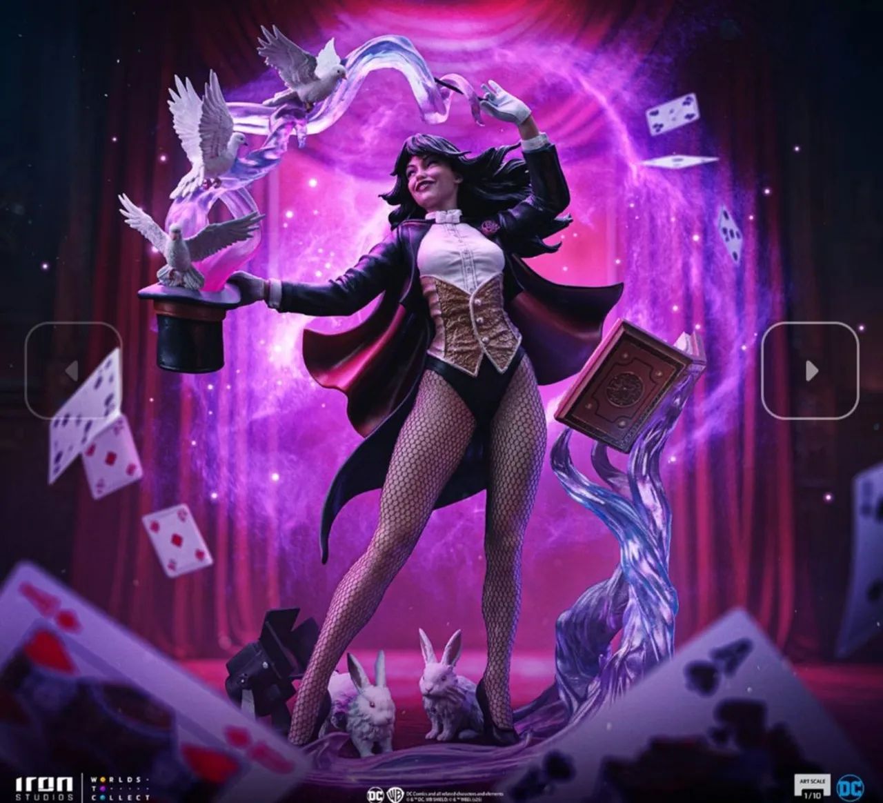 Zatanna Iron Studios