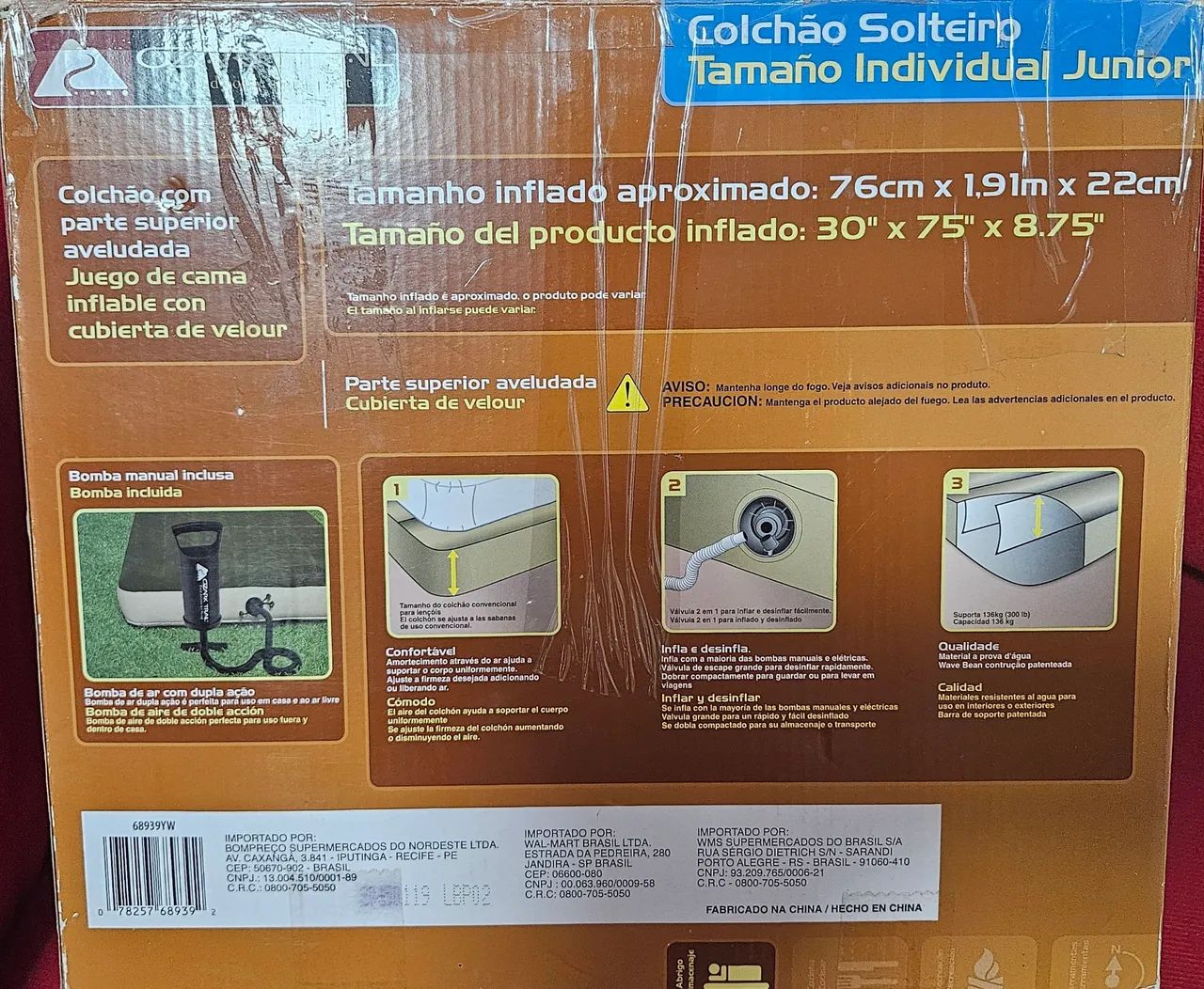 Colchão inflável solteiro - Foto 4