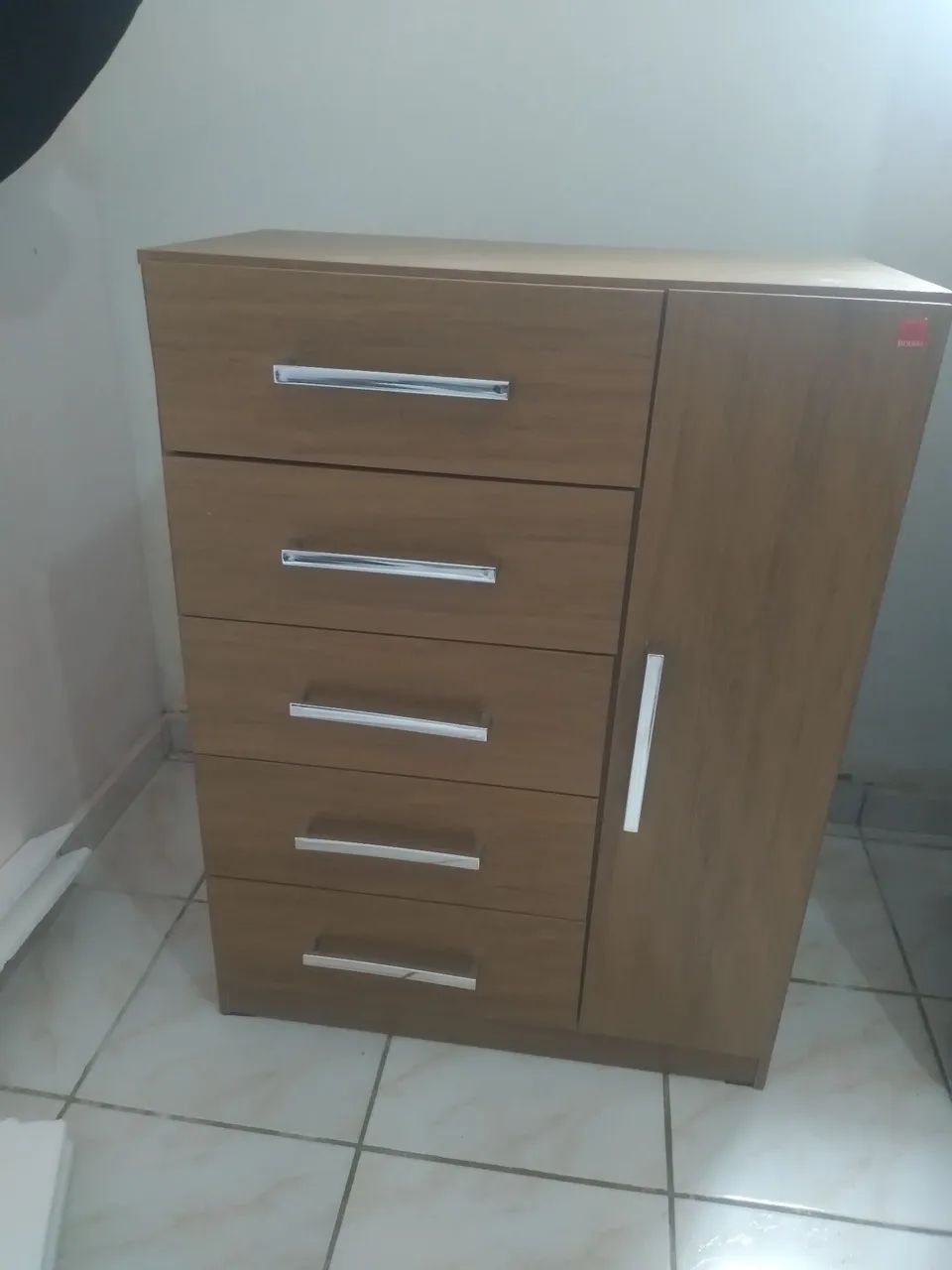 Guarda roupa comoda e cama solteiro  - Foto 5