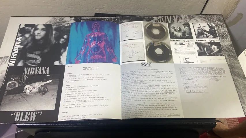 Lp Nirvana Bleach duplo Importado - Foto 3