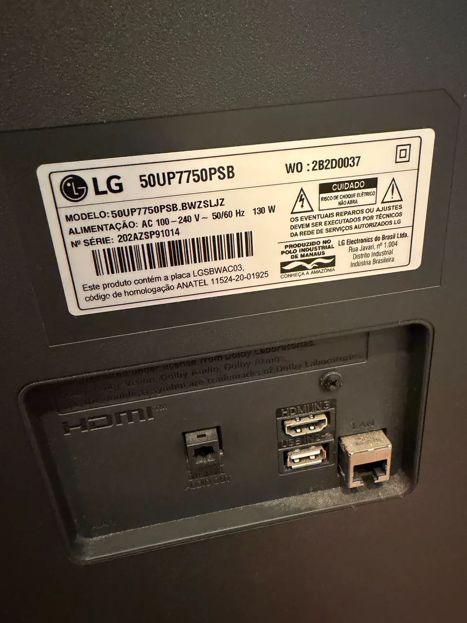 Smart TV LG 50 polegadas - Foto 4