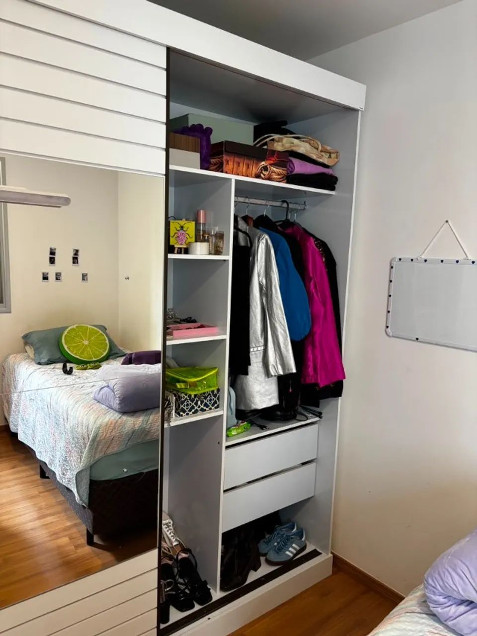 Guarda Roupa Grande com Espelho - Foto 3