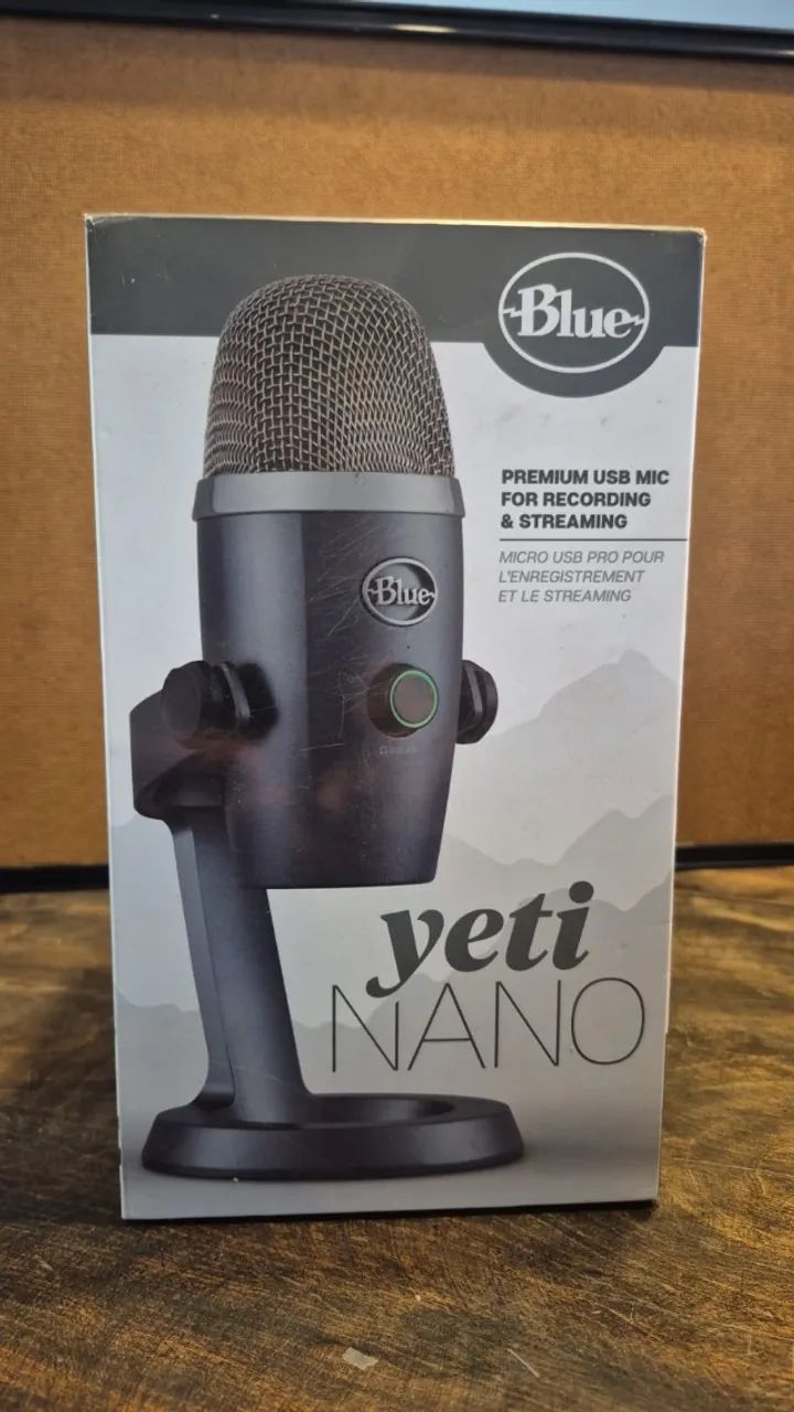 Microfone Logitech Blue Yeti Nano