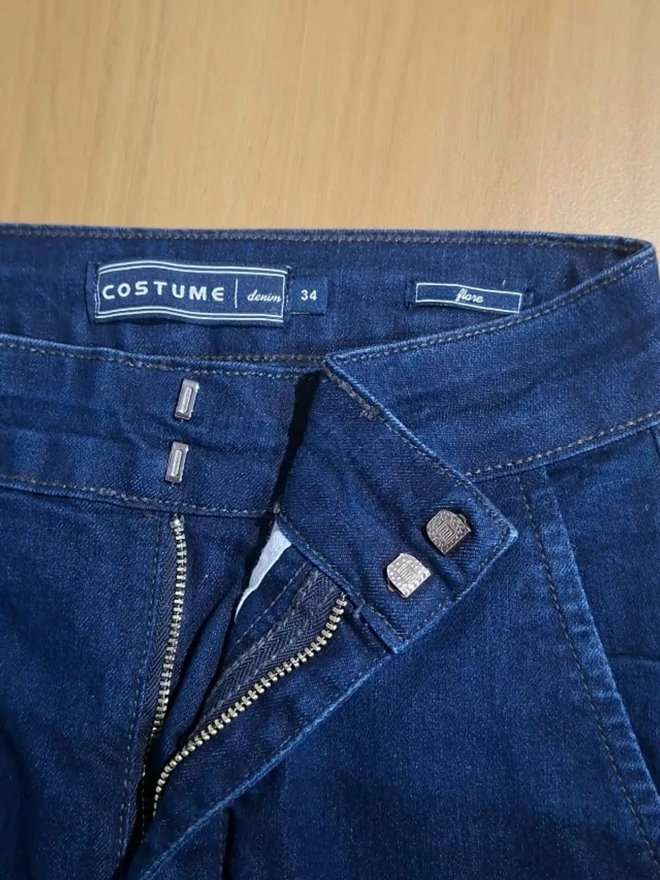 calça jeans flare - Foto 3