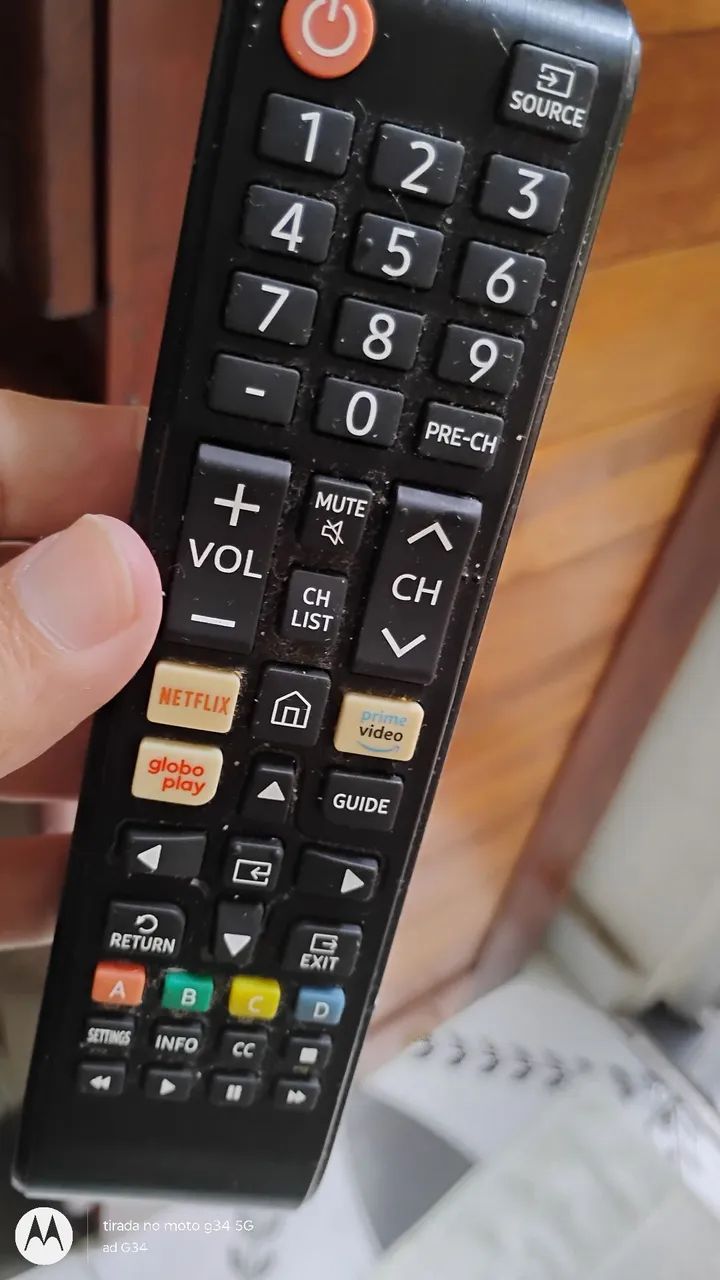 Controle Samsung 