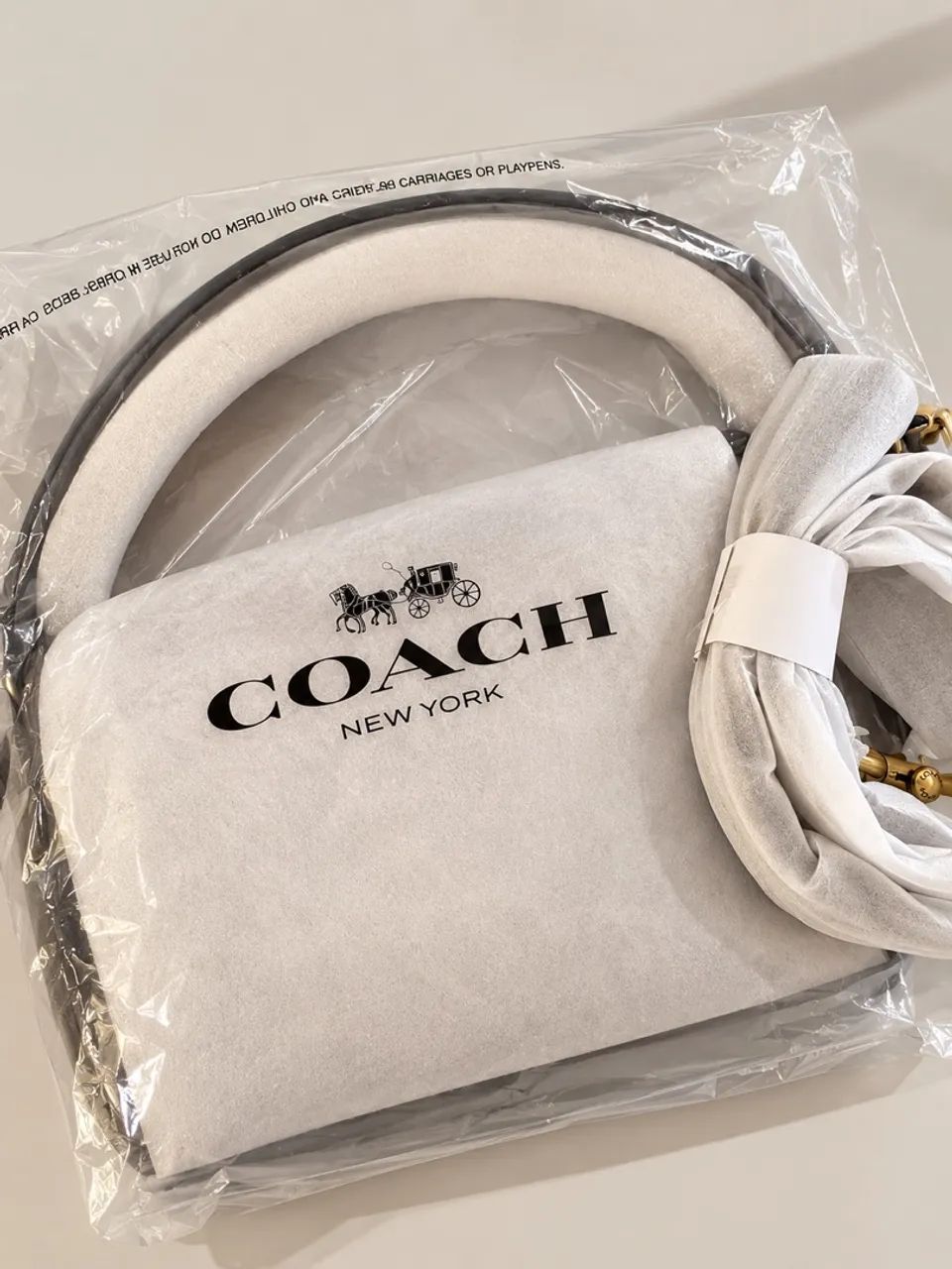 Bolsa coach marrom 