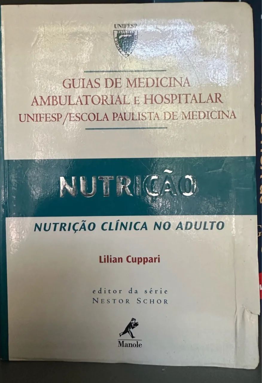 Livro nutrição manole 