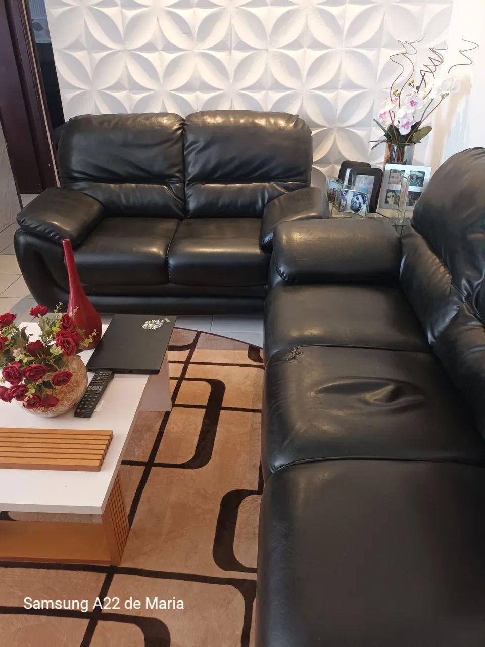 Vendo conjunto de sofá usado - Foto 2