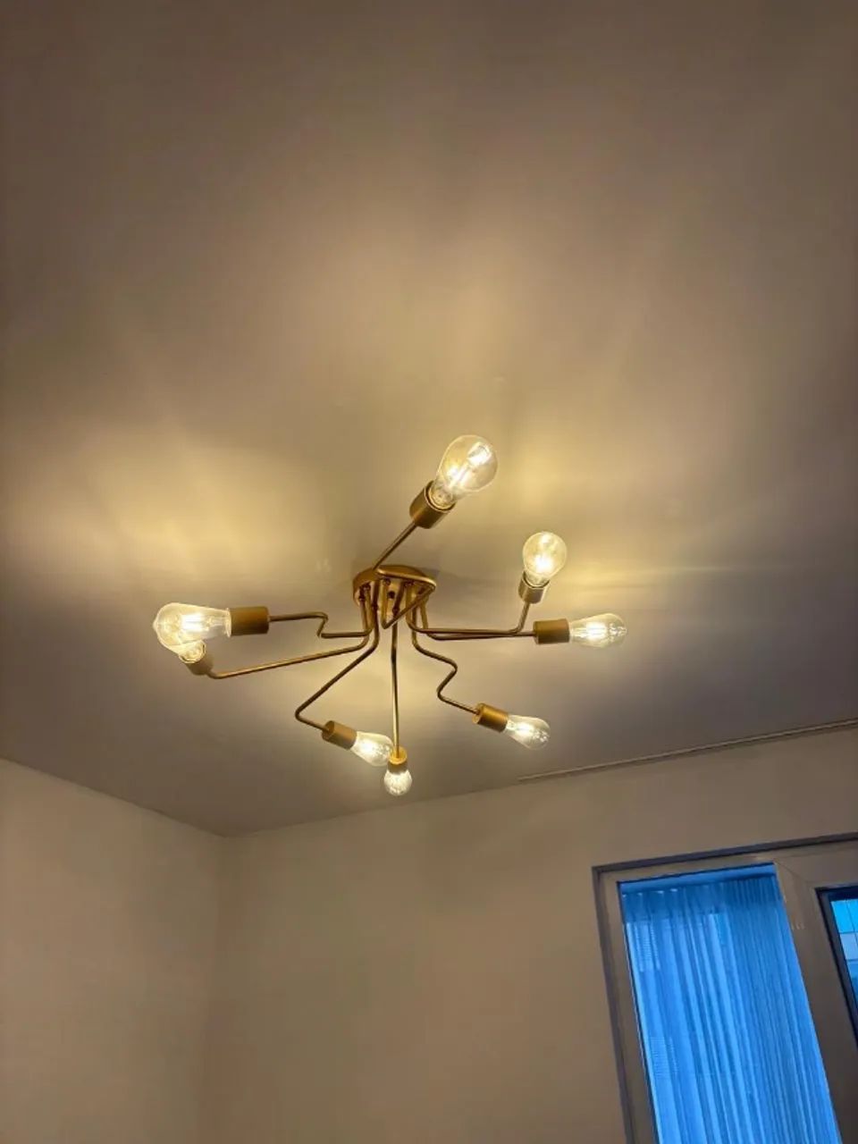 Lustre luminária teto com 8 lâmpadas - Foto 2