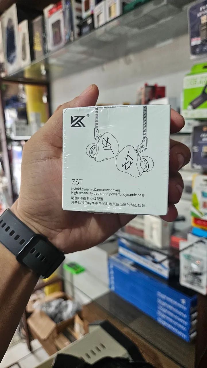 Fones profissionais KZ ZST sem microfone  - Foto 2