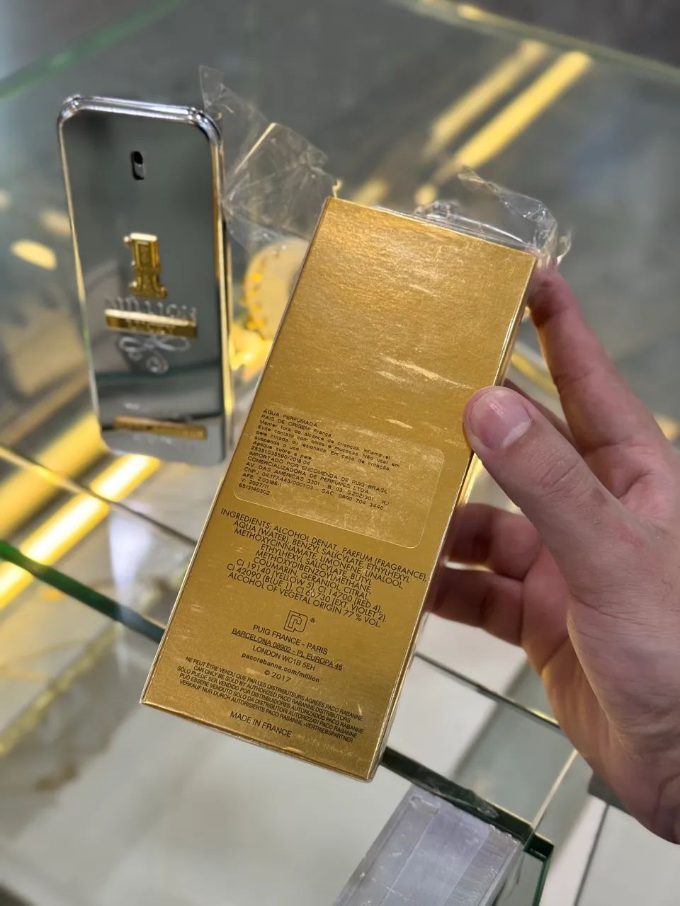 1 Million Lucky Rabanne Masculino - Foto 5